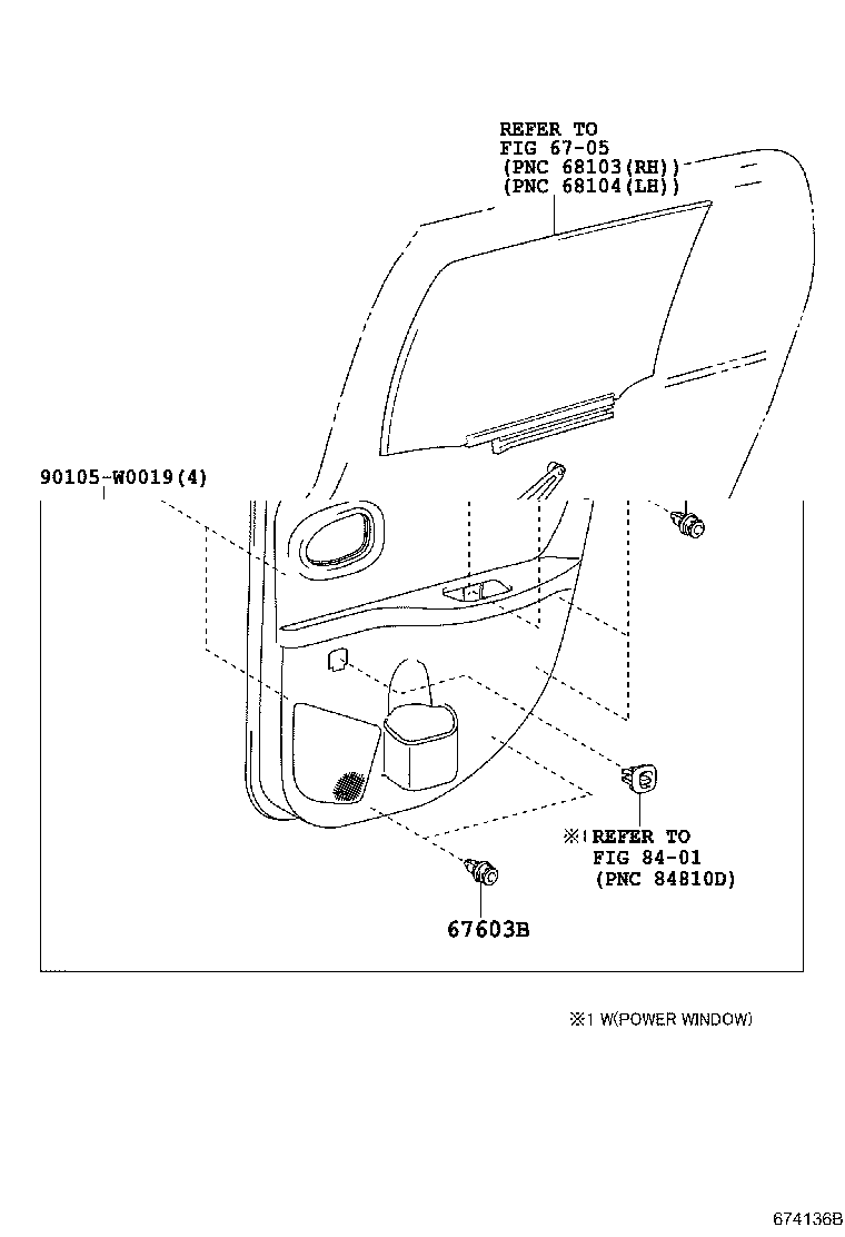 Toyota 68760-05020 HINGE ASSY, REAR DOOR, UPPER LH