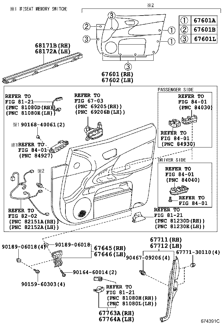 Thumbnail 2 for 67610-30J01-21