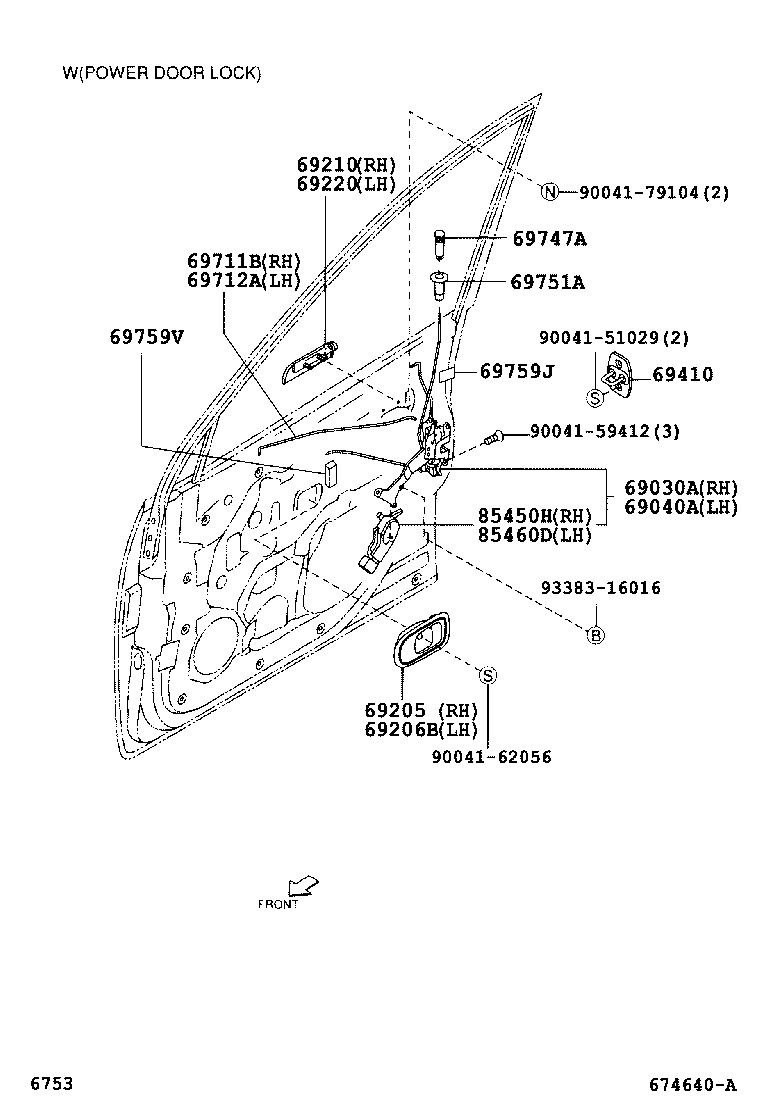 Thumbnail 2 for 69040-BZ030