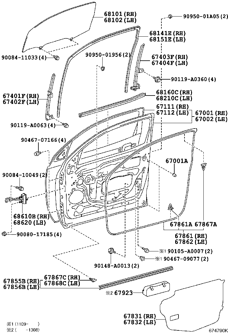 Thumbnail 2 for 67002-0C121