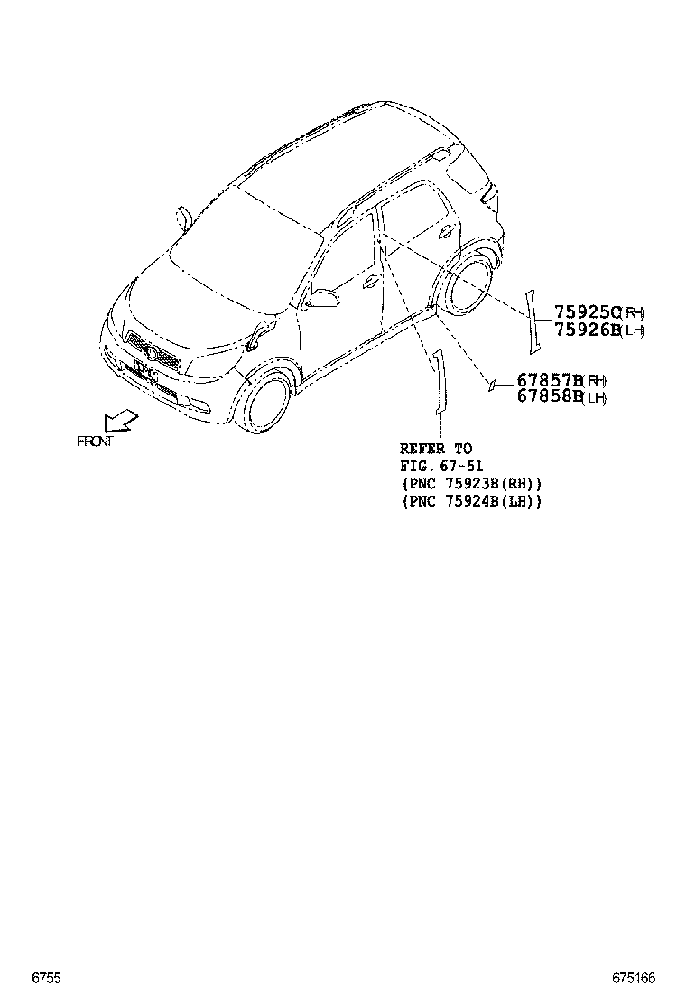 68630-B4012 CHECK ASSY, REAR DOOR, RH product image