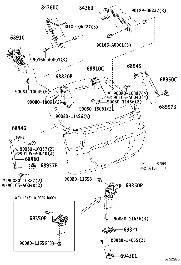 Thumbnail 2 for 68810-0E020