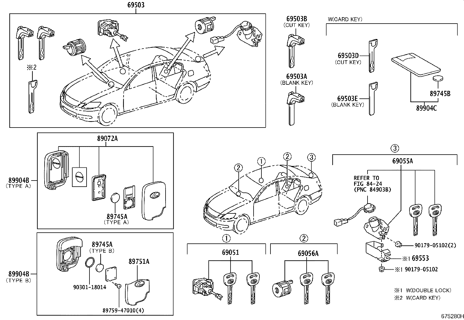 69005-30C30 CYLINDER SET, LOCK product image