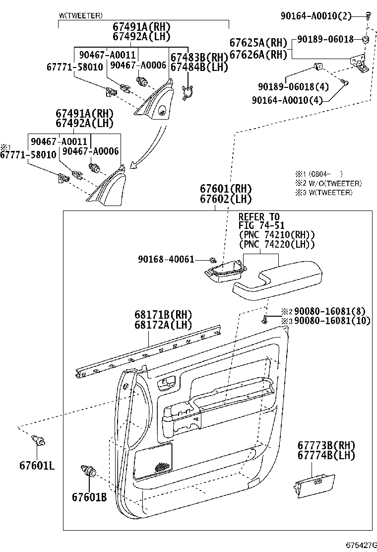 Thumbnail 2 for 67610-0C490-C2