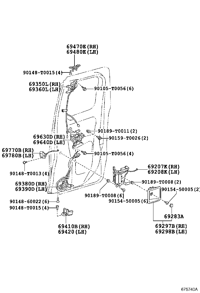 Thumbnail 2 for 69203-0K010