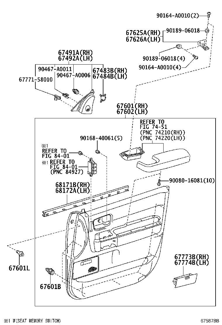 67404-0C040 FRAME SUB-ASSY, FRONT DOOR, REAR LOWER LH product image