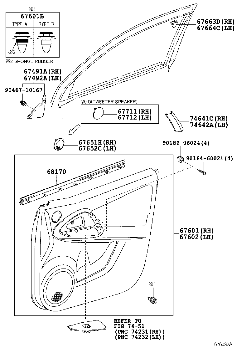 67404-0R020 FRAME SUB-ASSY, FRONT DOOR, REAR LOWER LH product image