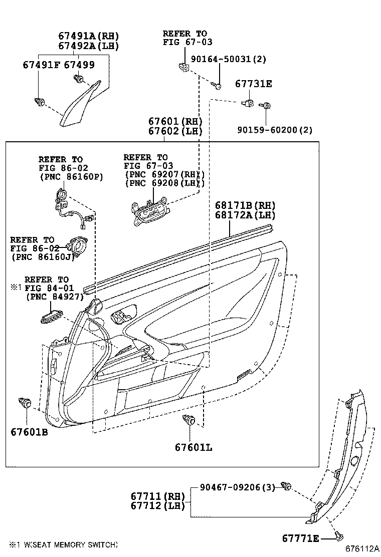 Thumbnail 2 for 67610-53800-C4
