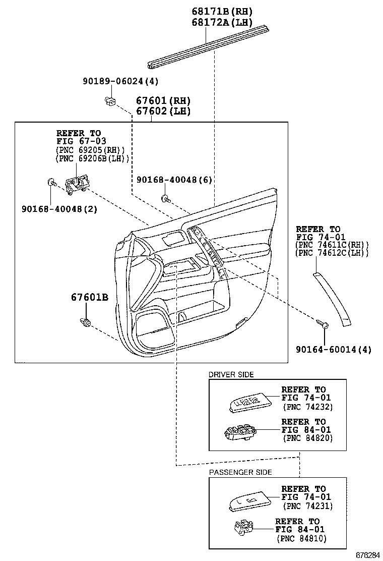 67112-0E040 PANEL, FRONT DOOR, OUTER LH product image