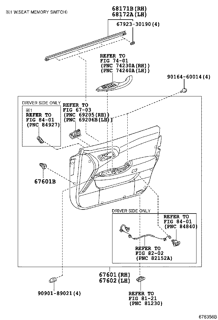 67404-0N020 FRAME SUB-ASSY, FRONT DOOR, REAR LOWER LH product image