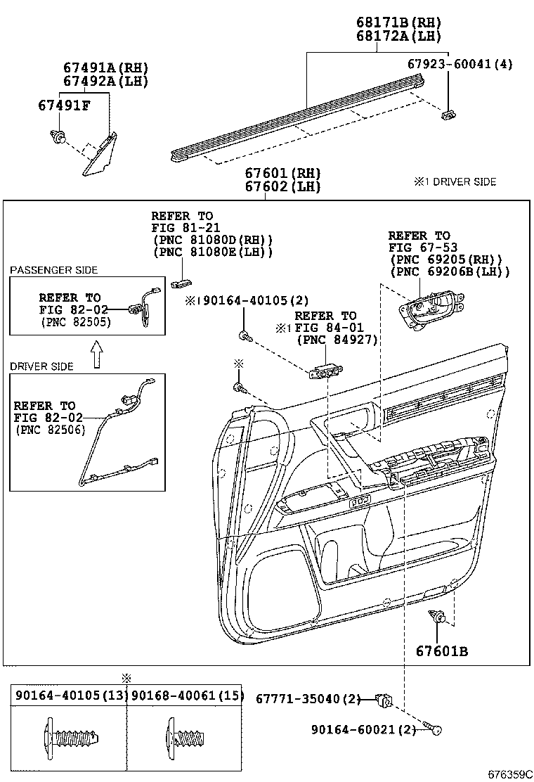 Thumbnail 2 for 67610-6AC50-C1