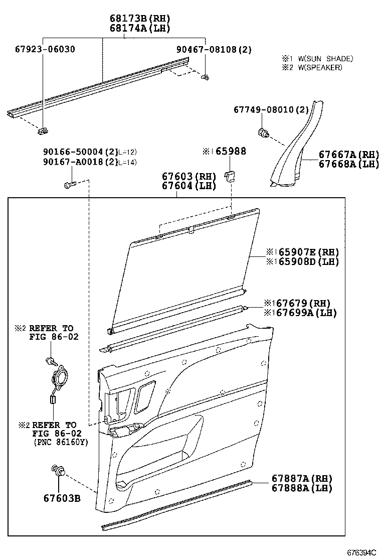 Thumbnail 2 for 67680-08221-B0