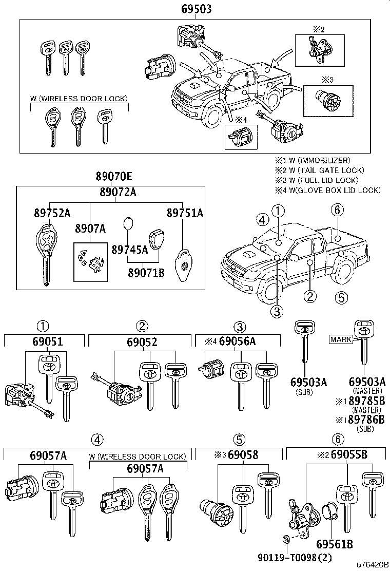 Thumbnail 2 for 69005-0K022