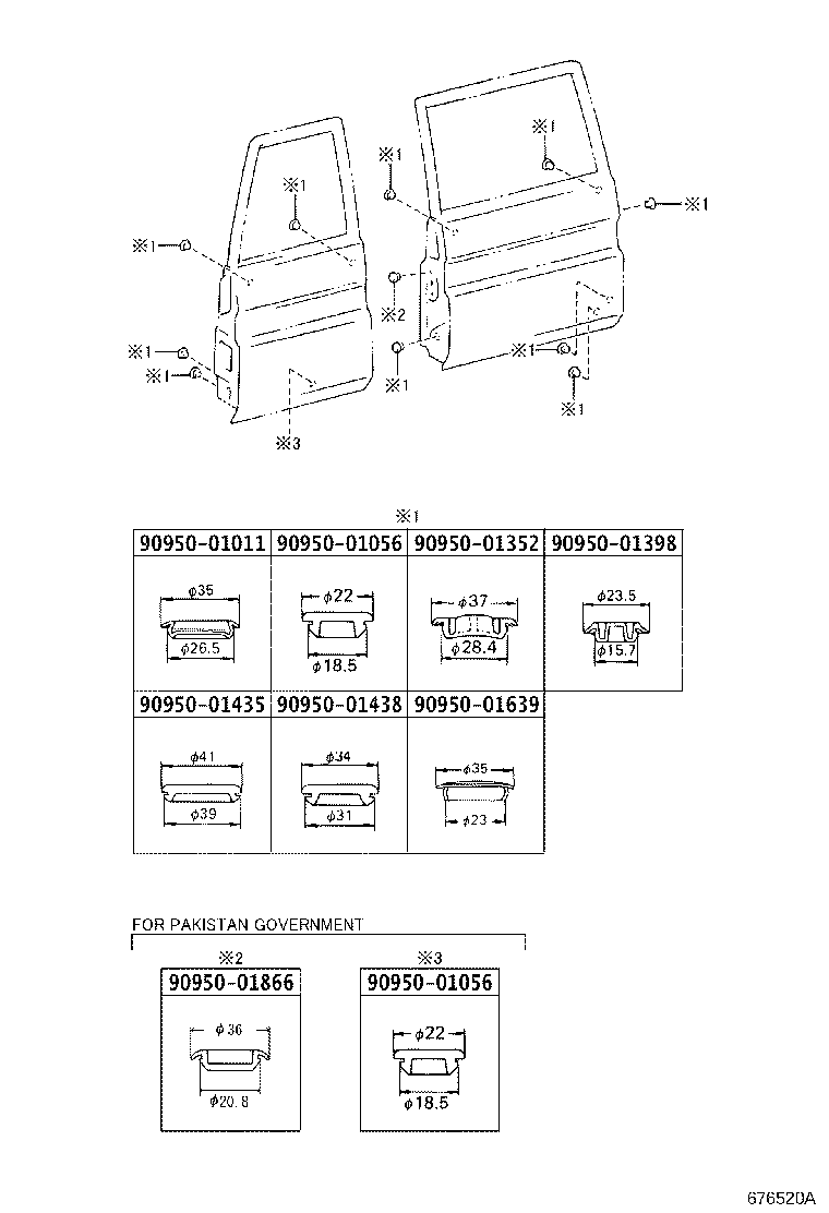 Thumbnail 3 for 62335-90K00