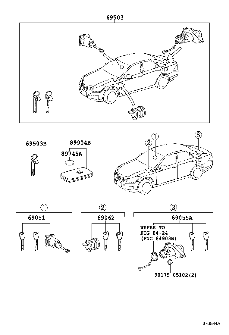 89904-30480 TRANSMITTER SUB-ASSY, ELECTRICAL KEY product image