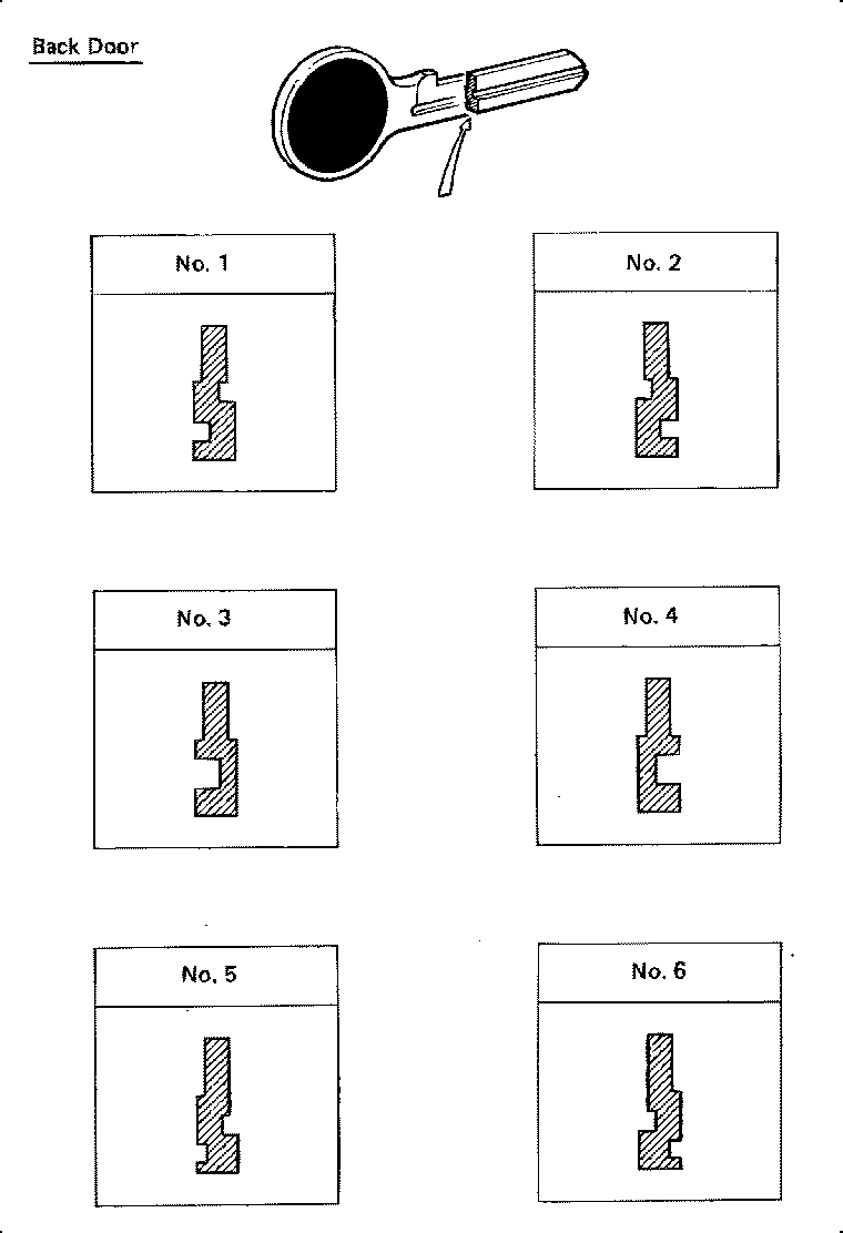 69005-90803 CYLINDER SET, LOCK product image