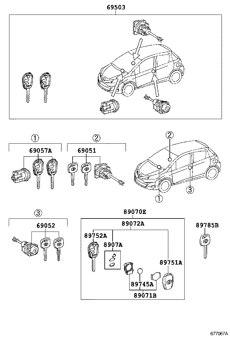 Thumbnail 2 for 69005-52L20