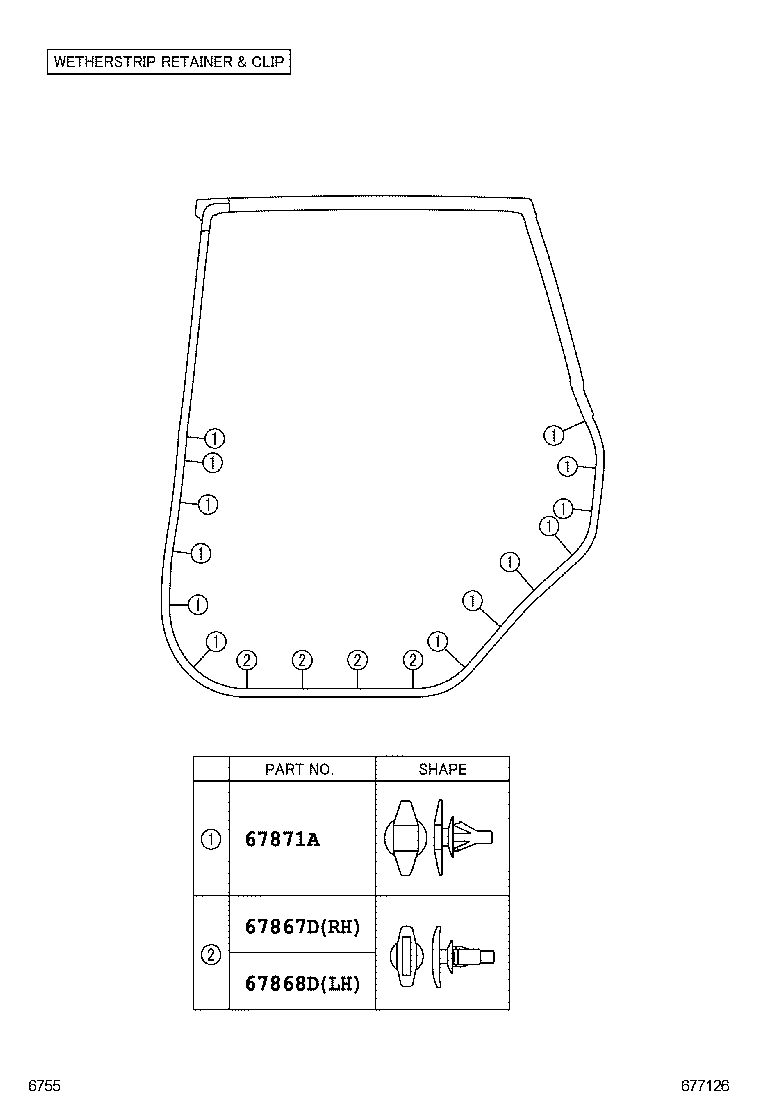 68630-BZ120 CHECK ASSY, REAR DOOR, RH product image