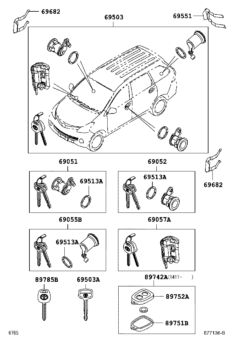 Thumbnail 2 for 69005-BZ620