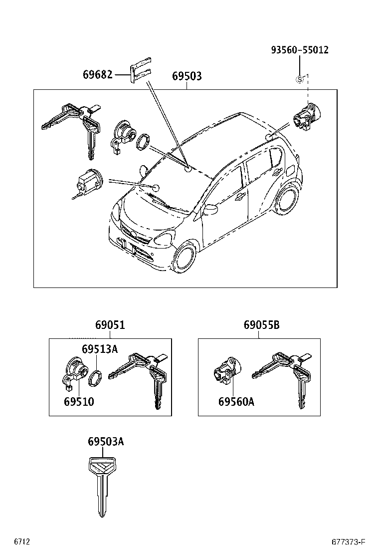 89994-B2170 TRANSMITTER, ELECTRICAL KEY product image