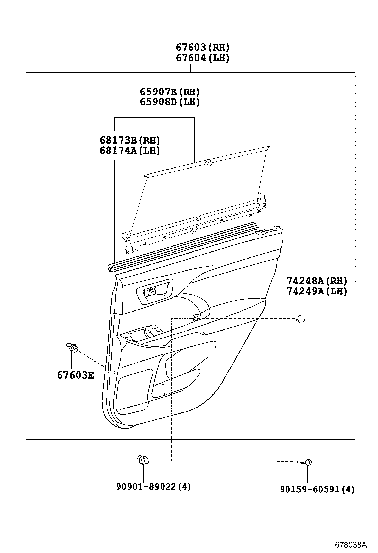 Thumbnail 4 for 67004-0E110