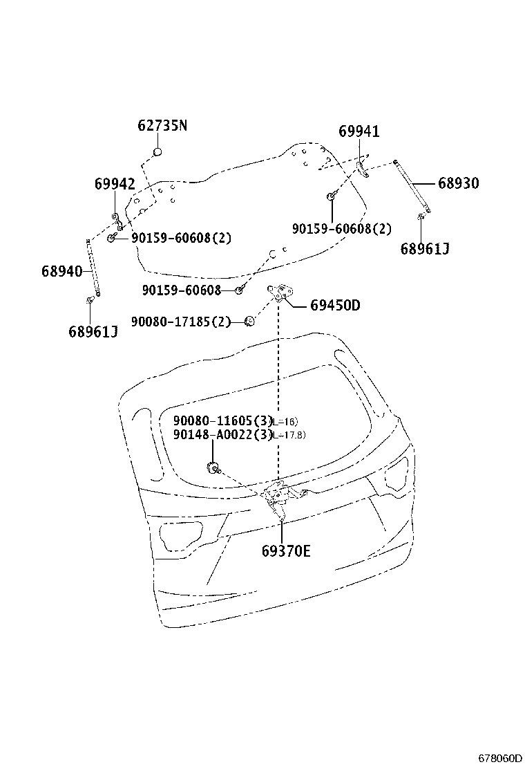 Thumbnail 3 for 62735-0E030