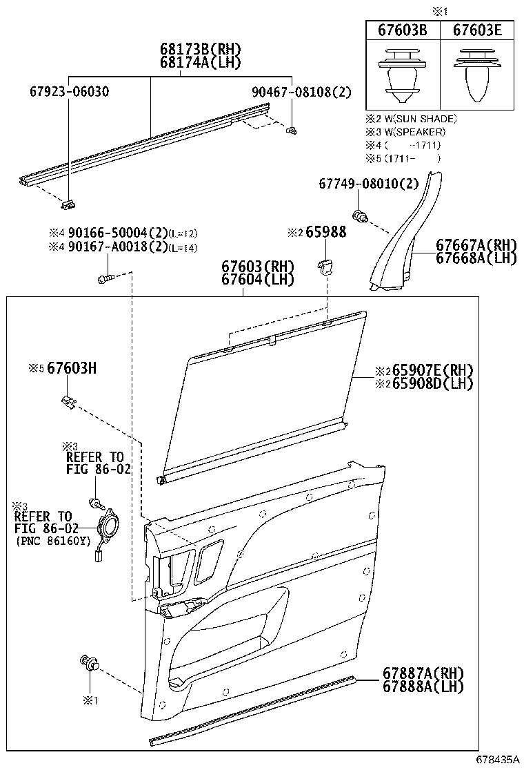 Thumbnail 4 for 67680-08221-B0