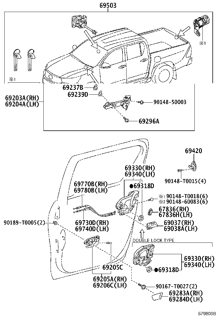 Thumbnail 2 for 69005-0KC00
