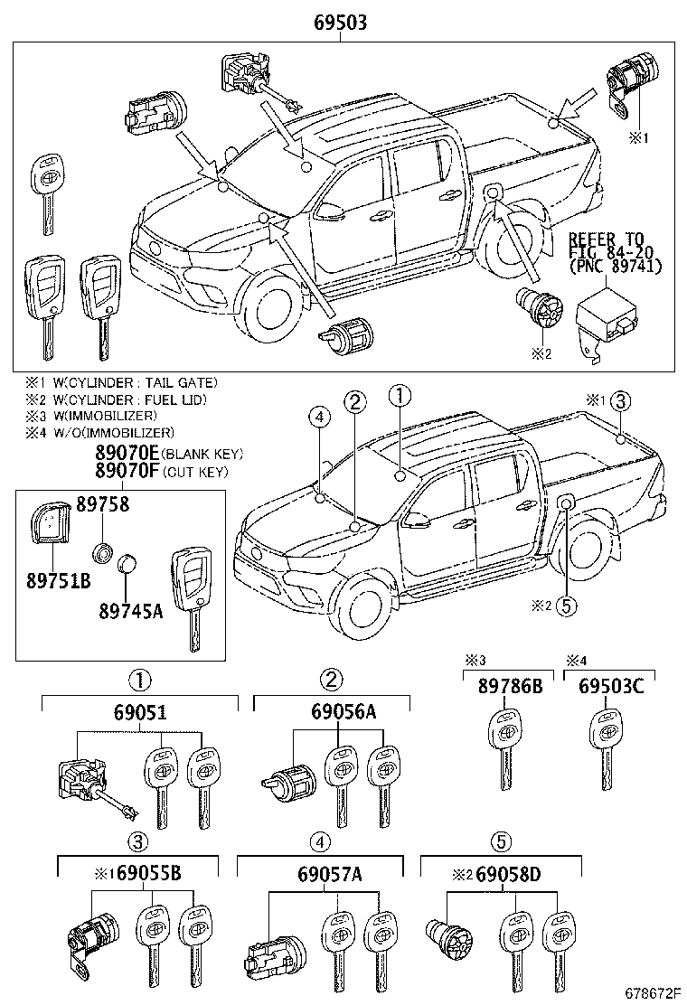 Thumbnail 3 for 69005-0KC00