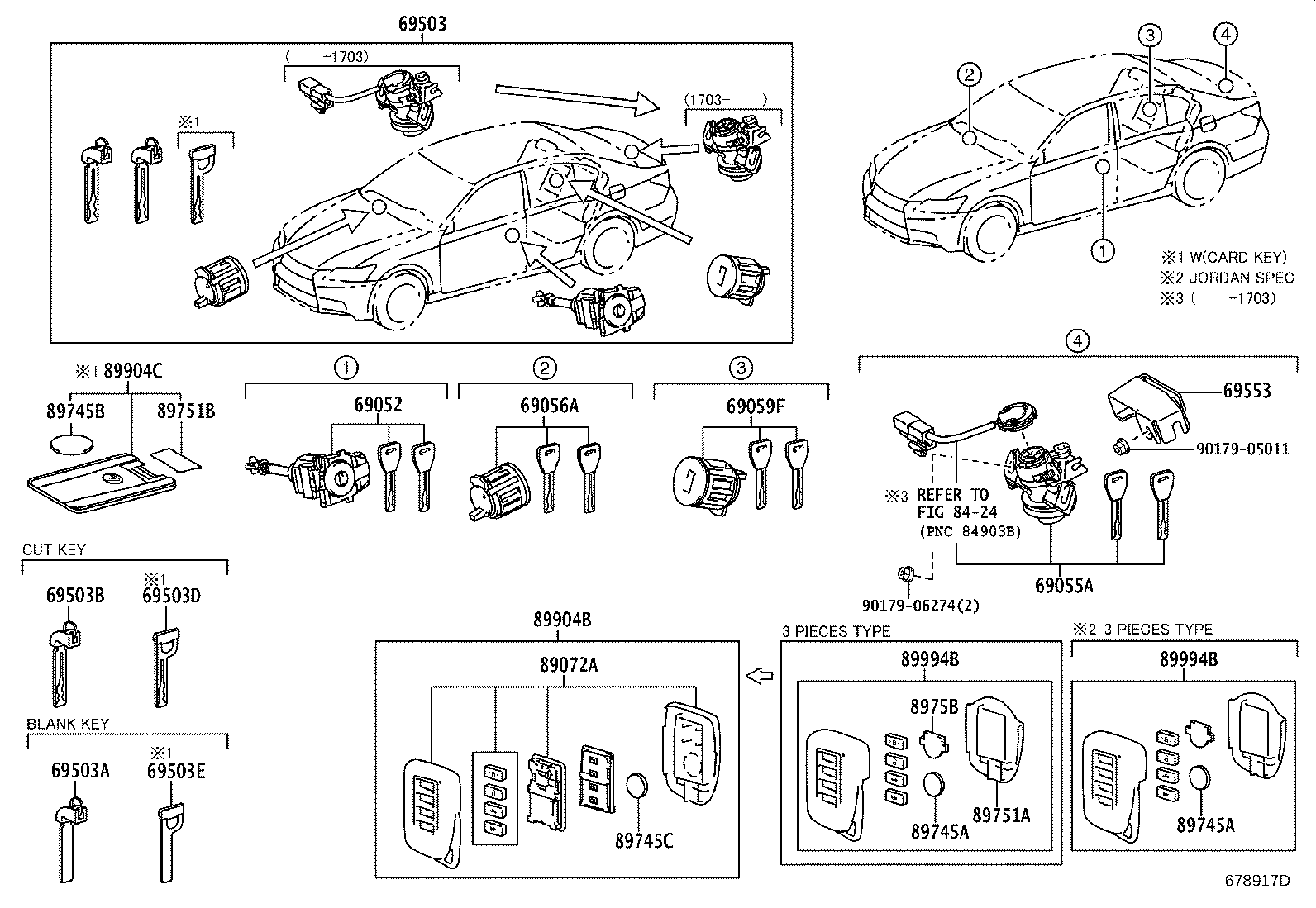 89904-30M00 TRANSMITTER SUB-ASSY, ELECTRICAL KEY(CARD KEY) product image