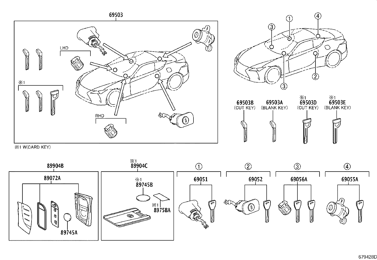 89904-11250 TRANSMITTER SUB-ASSY, ELECTRICAL KEY product image