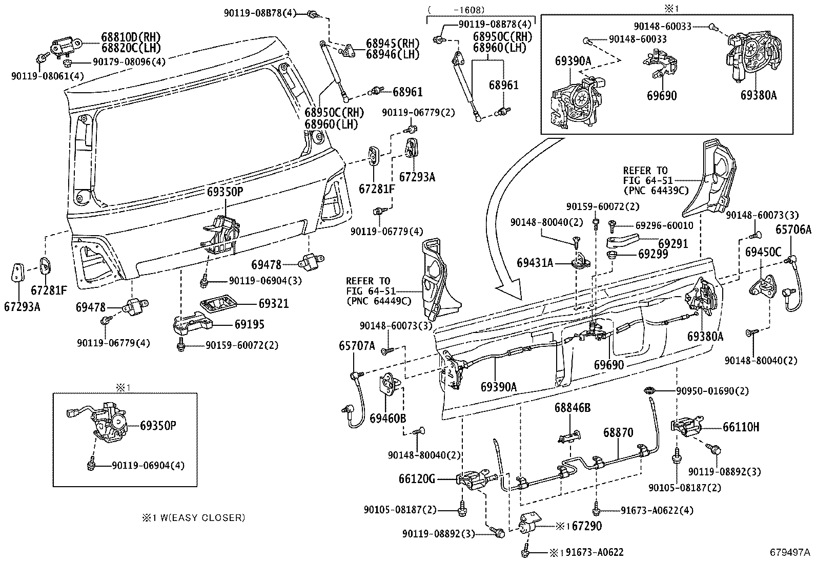 Toyota 67293-60050 CUSHION, BACK DOOR STOPPER