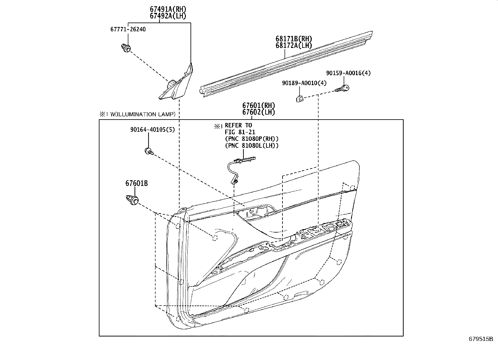 Thumbnail 2 for 67610-06P20-21
