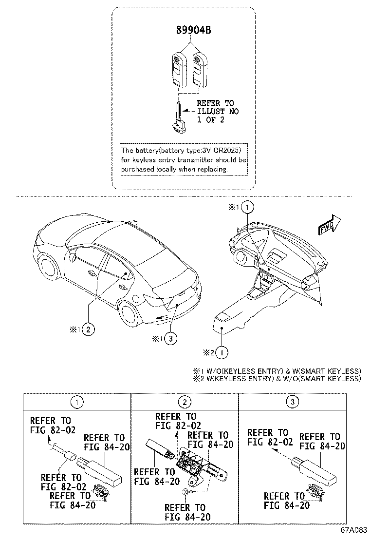 89904-WB003 TRANSMITTER SUB-ASSY, ELECTRICAL KEY product image