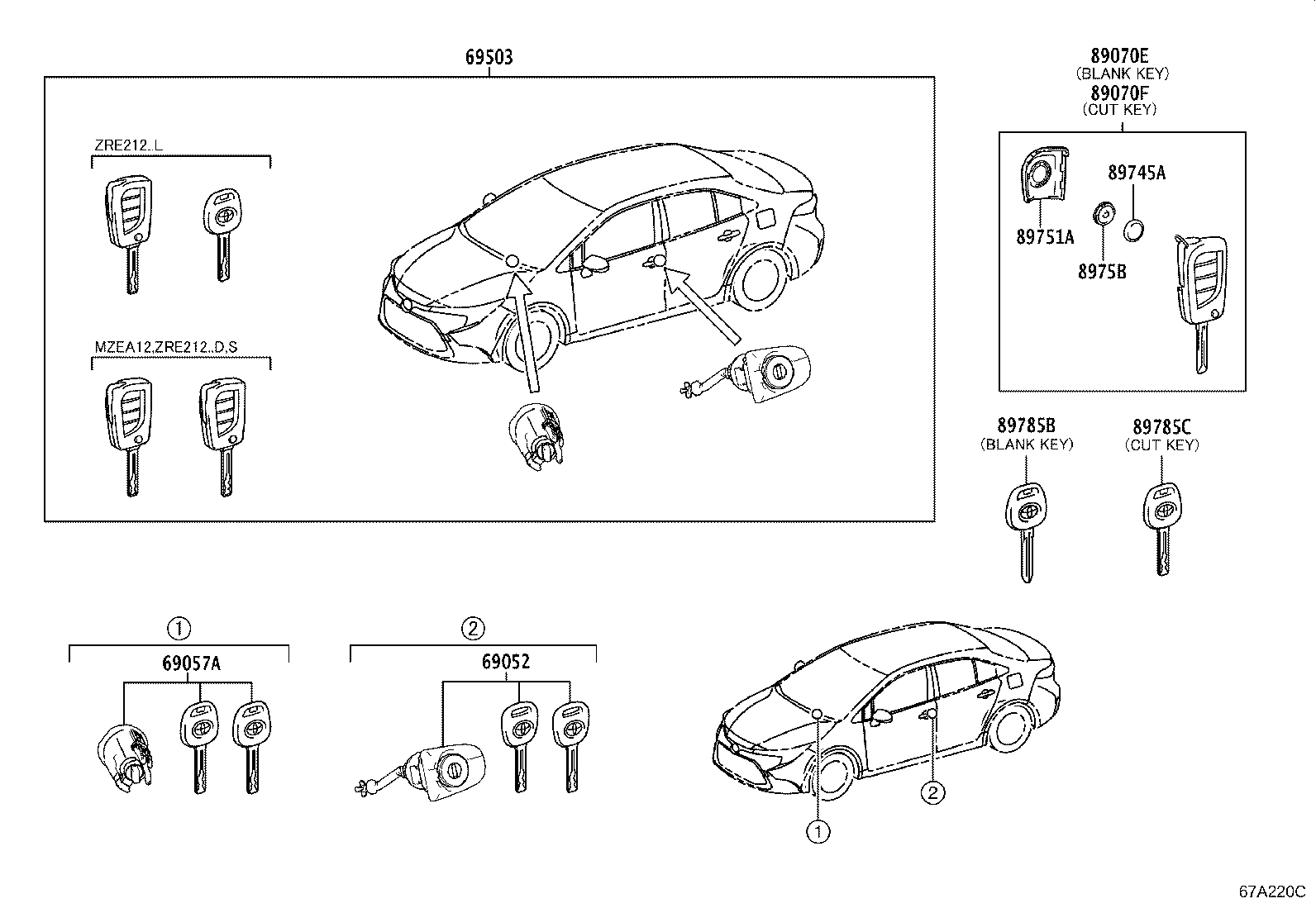 Thumbnail 2 for 69005-12J30