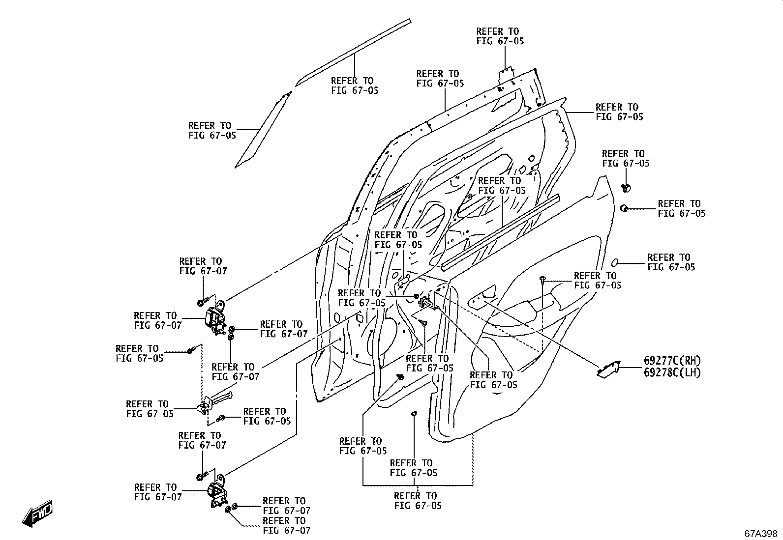 69060-WC017 LOCK ASSY, REAR DOOR W/MOTOR, LH product image