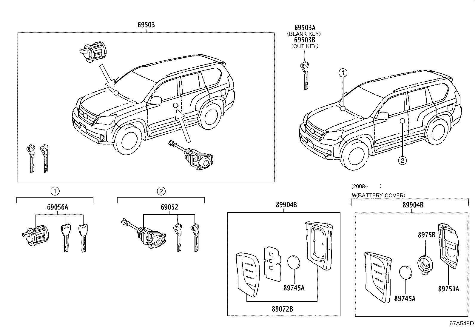 Thumbnail 2 for 69005-60K80