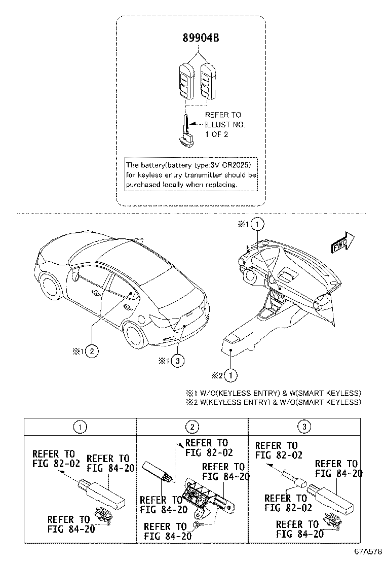 89904-WB003 TRANSMITTER SUB-ASSY, ELECTRICAL KEY product image
