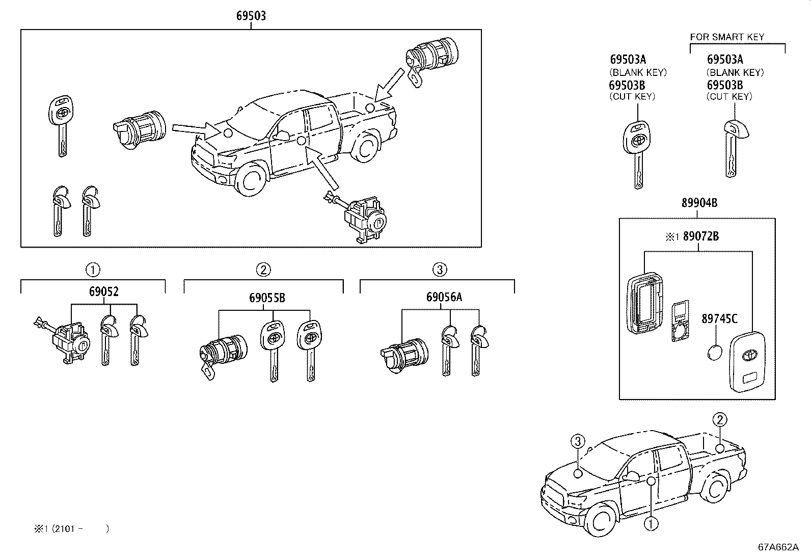 Thumbnail 3 for 69005-0C110