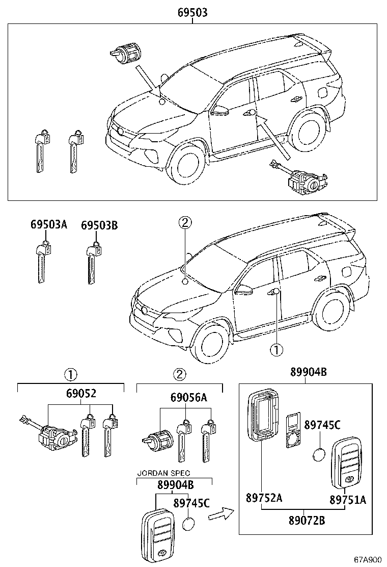 89751-0K390 COVER, TRANSMITTER HOUSING product image