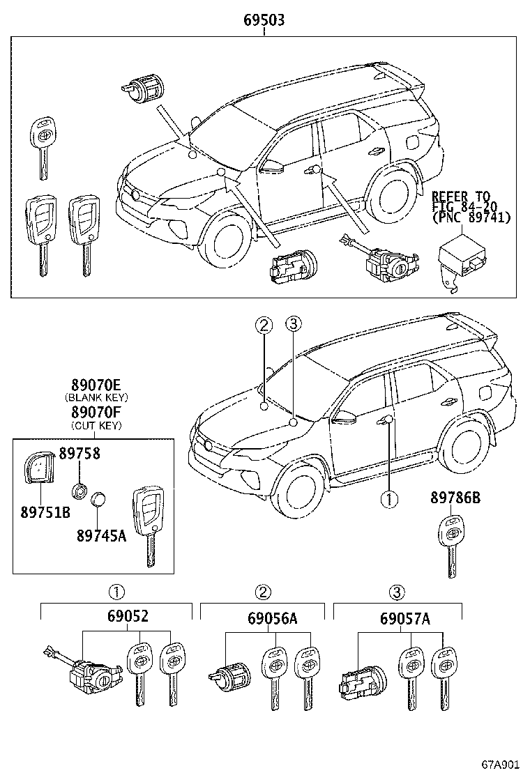 89751-0K390 COVER, TRANSMITTER HOUSING product image