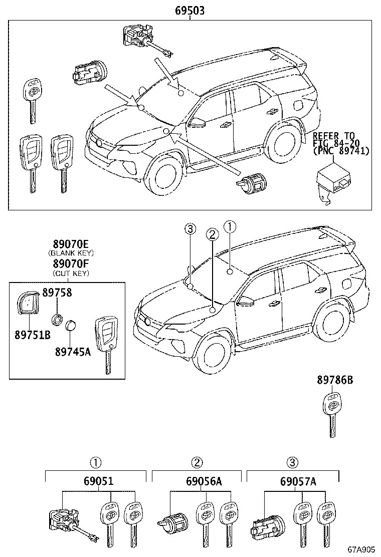 89751-0K390 COVER, TRANSMITTER HOUSING product image