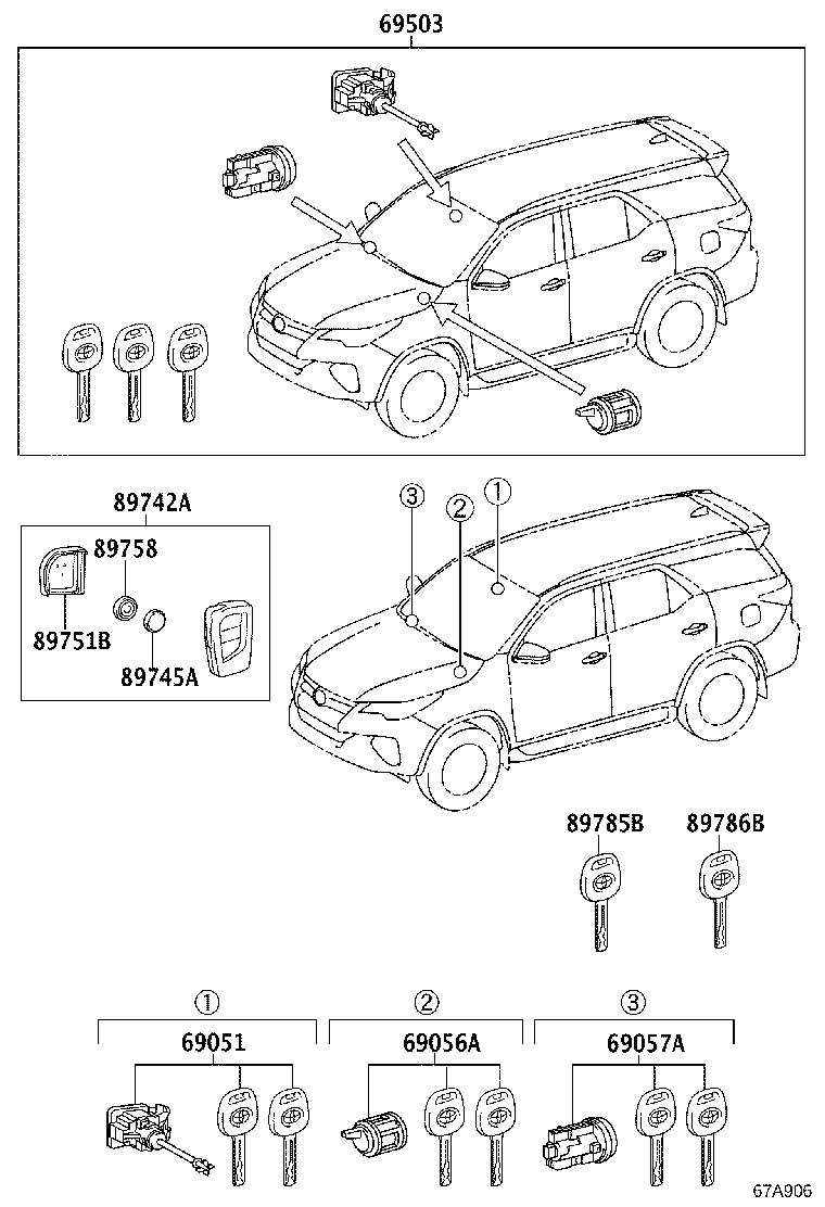 89751-0K390 COVER, TRANSMITTER HOUSING product image