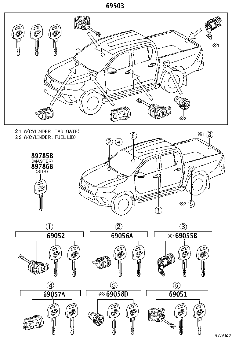 89752-0K270 CASE, TRANSMITTER HOUSING product image