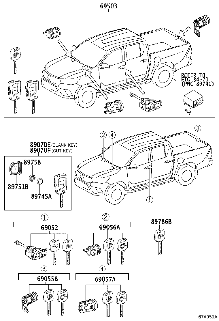 89752-0K250 CASE, TRANSMITTER HOUSING product image