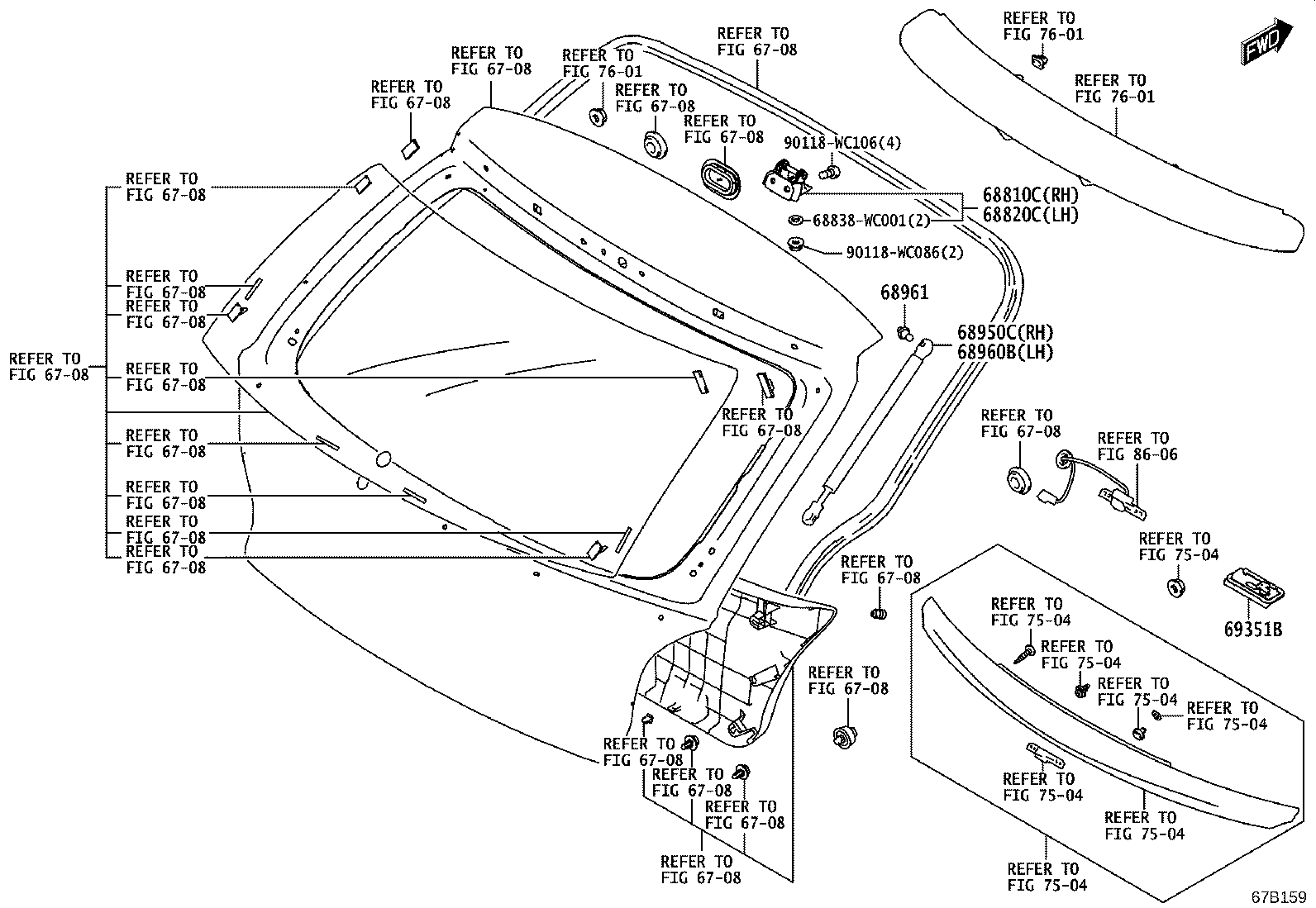 69351-WC002 Toyota Reference Part product image