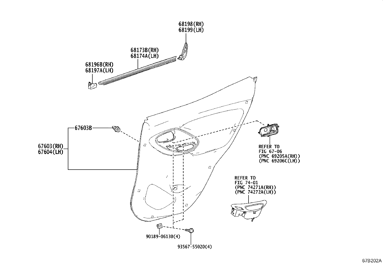 67447-52030 Toyota Reference Part product image