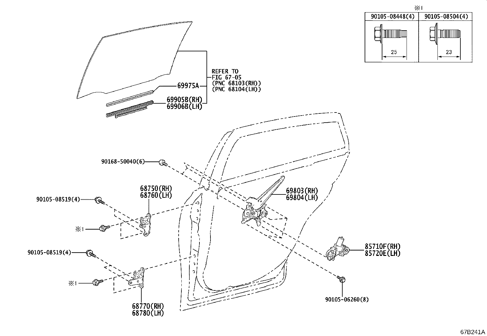 Toyota 85710-16220 MOTOR ASSY, POWER WINDOW REGULATOR, LH