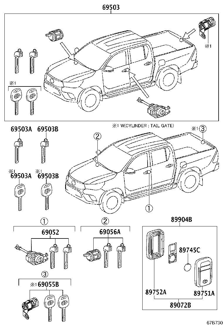 89752-0K770 CASE, TRANSMITTER HOUSING product image