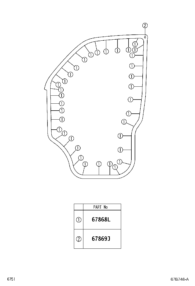 67002-BZ810 PANEL SUB-ASSY, FRONT DOOR, LH product image